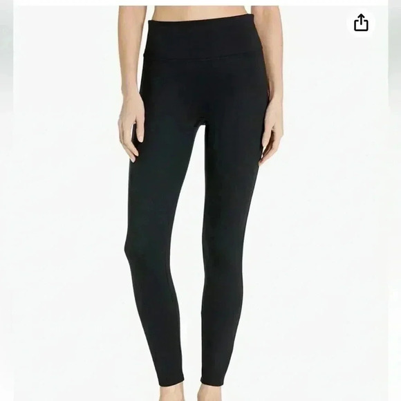 Spanx ponte leggings black small slimming athleisure - Picture 1 of 8